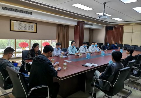 蚌埠市“四送一服”工作組蒞臨我公司調(diào)研